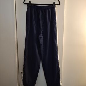 Wilson Women's Dark Blue Track Pants Relaxed Fit